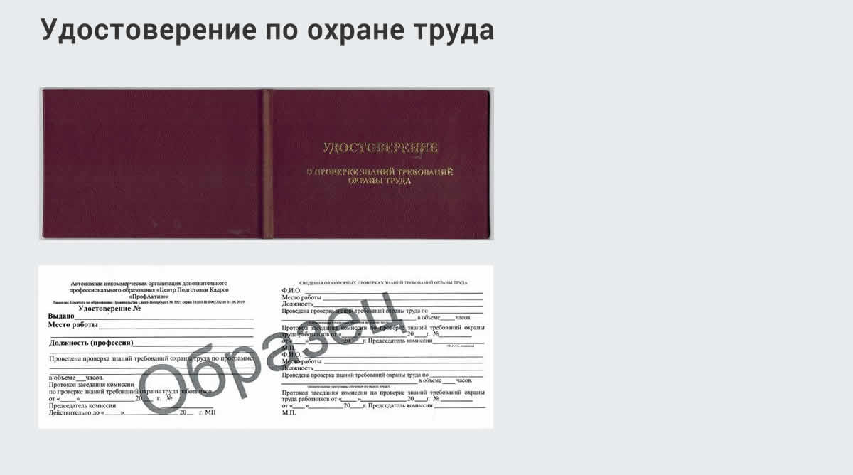  Дистанционное повышение квалификации по охране труда и оценке условий труда СОУТ в Мегионе