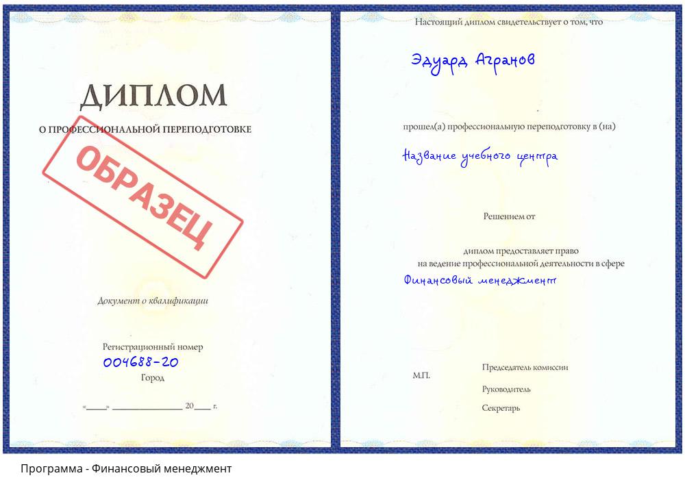 Финансовый менеджмент Мегион